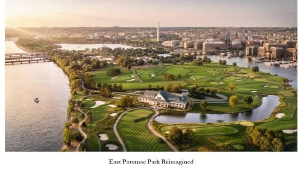 Trump says East Potomac Golf Course work will begin Sept. 1