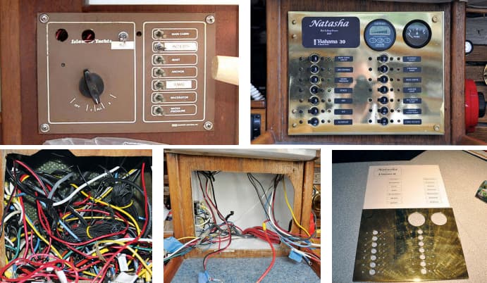 Rebuilding Natasha’s electrical panel for safer, clearer cruising