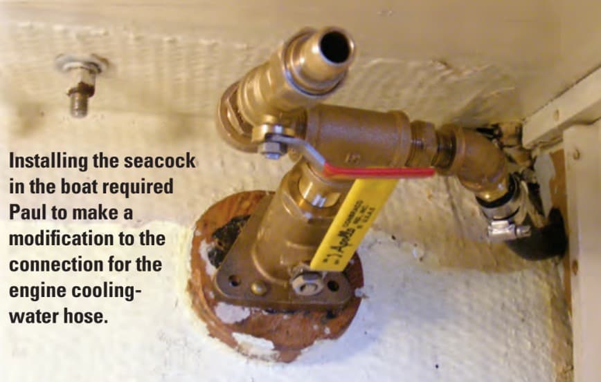 Stuck seacock on Columbia 10.7 highlights hidden through-hull risks