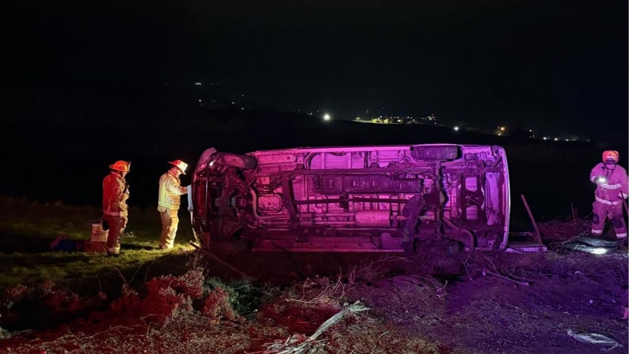 CalFire Rescues Trapped Motorist After Crash Near Friant