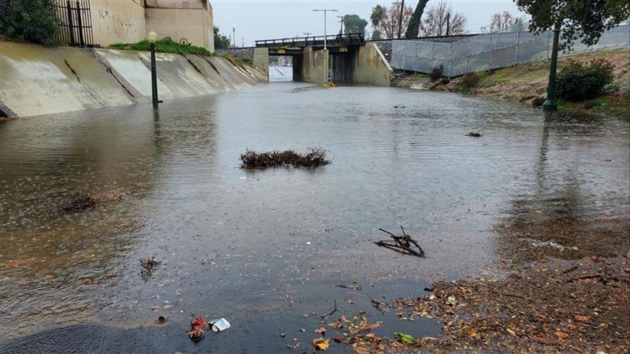 Flooded Wishon Avenue Underpass Closed After Storm Creates Hazard