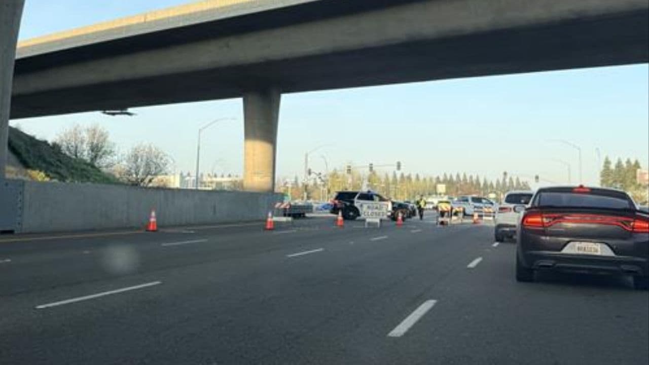 Water Main Break Closes Westbound Herndon Avenue in Clovis Monday Morning