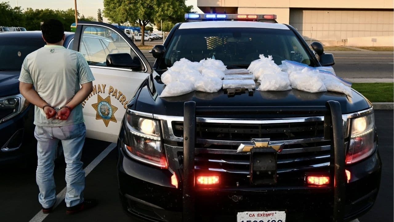 CHP stop on I-5 in Fresno County nets major drug bust