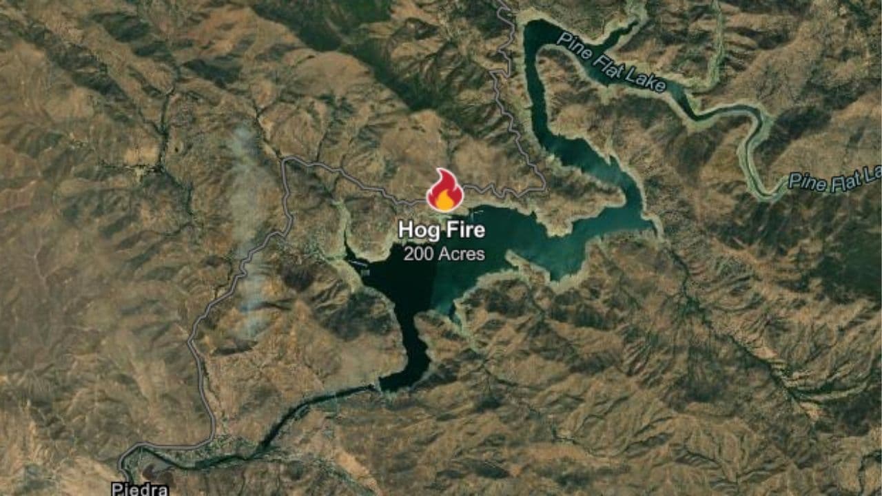 Hog Fire grows to 200 acres, 40 percent contained in Sierra National Forest