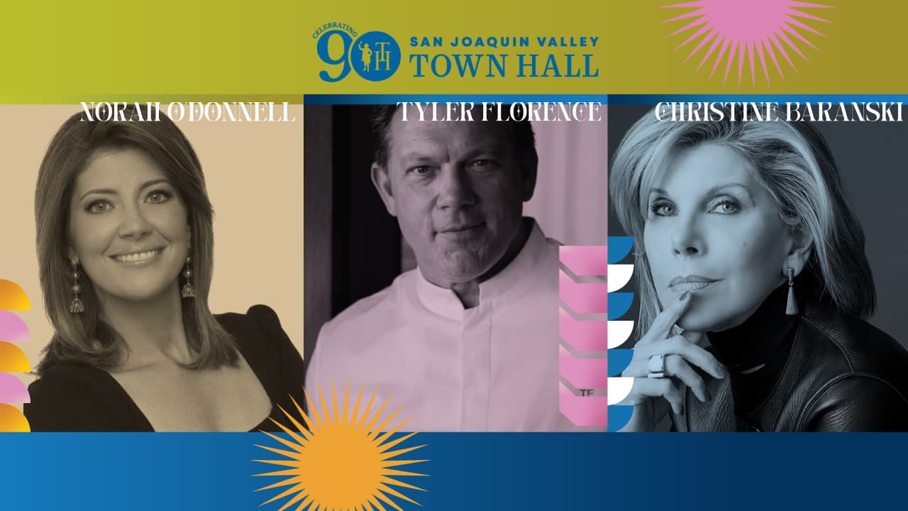 Fresno Town Hall marks 90th season with Quinn, O’Donnell, Boykins lineup