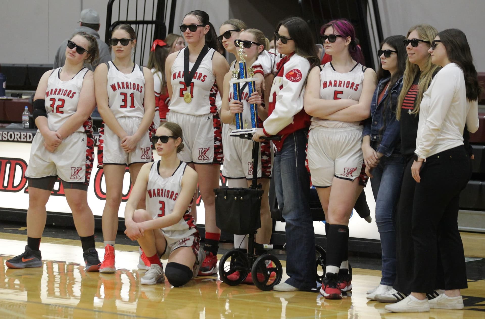 Two years after near-cancellation, Kootenai High girls win district, advance to state