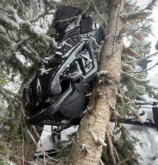 Tyson Haynes Launched Off Cliff Beyond Lookout Pass, Crawled Miles to Safety