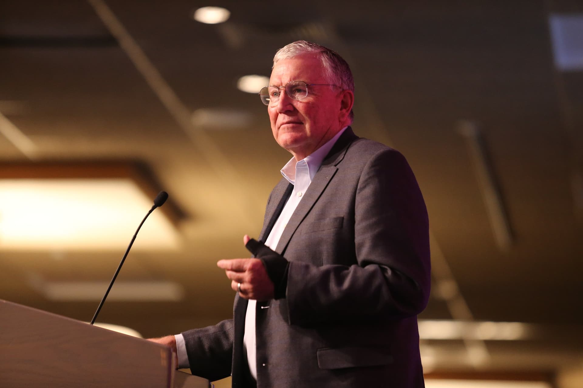 Patriotic Coeur d'Alene event becomes rally on voting, primary elections