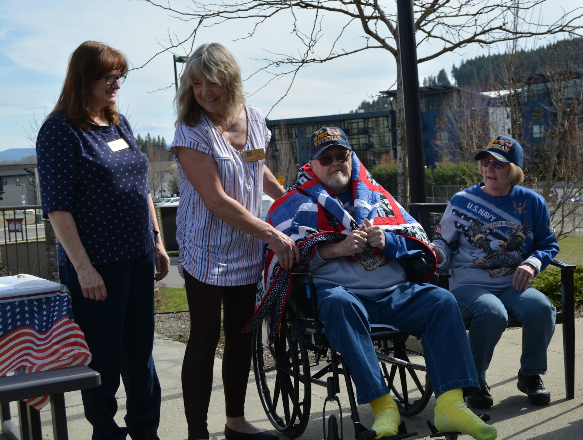 Coeur d'Alene veteran educator Bill Kinder honored with Quilt of Valor