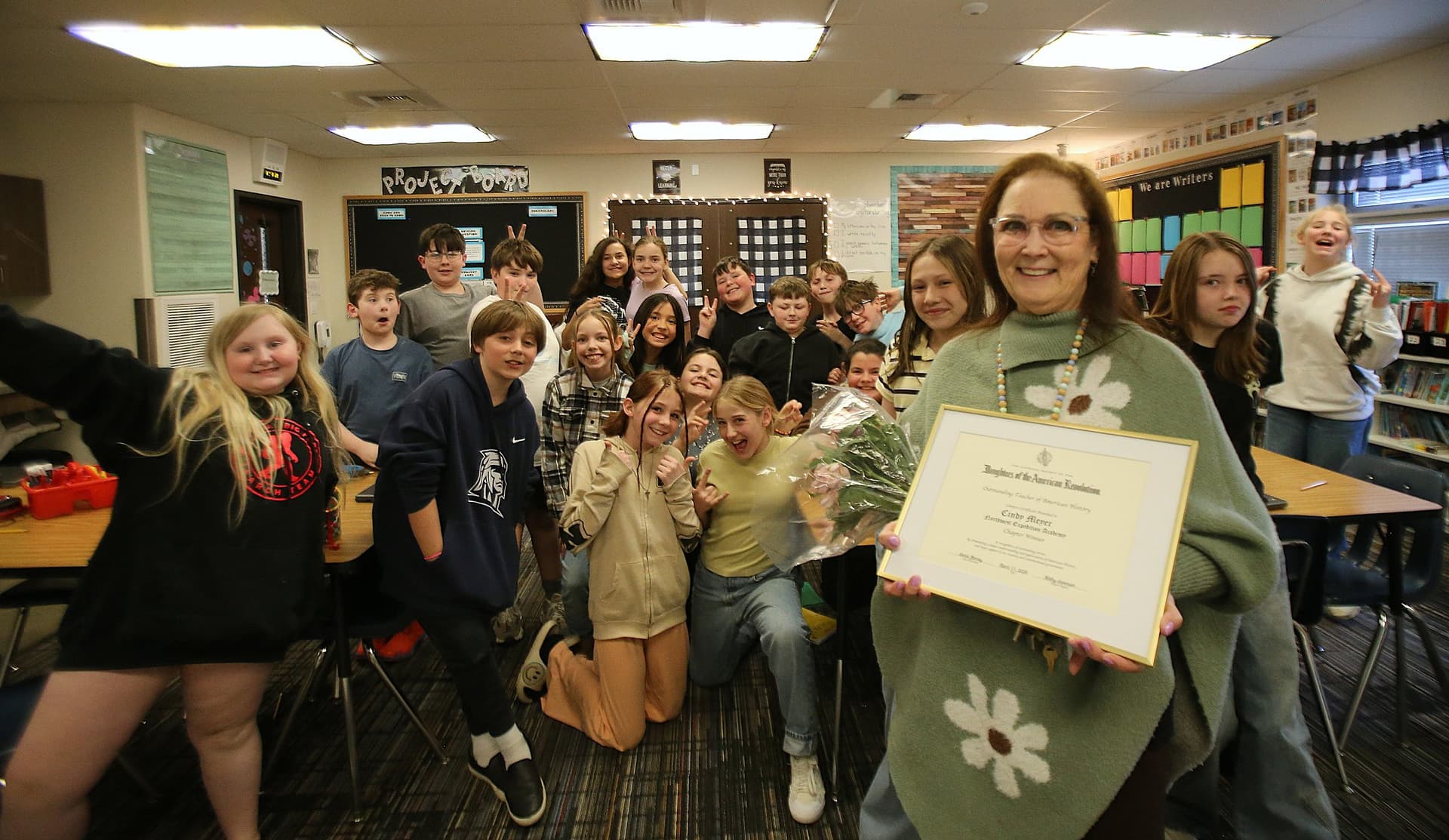 Coeur d’Alene fifth-grade teacher honored for bringing history to life