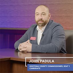 Pastor John Padula seeks Kootenai County commissioner seat again