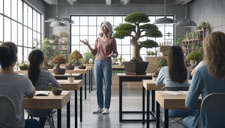 Hamilton Bonsai Club Hosts Second Beginners Class at Hamilton Gardens March 12