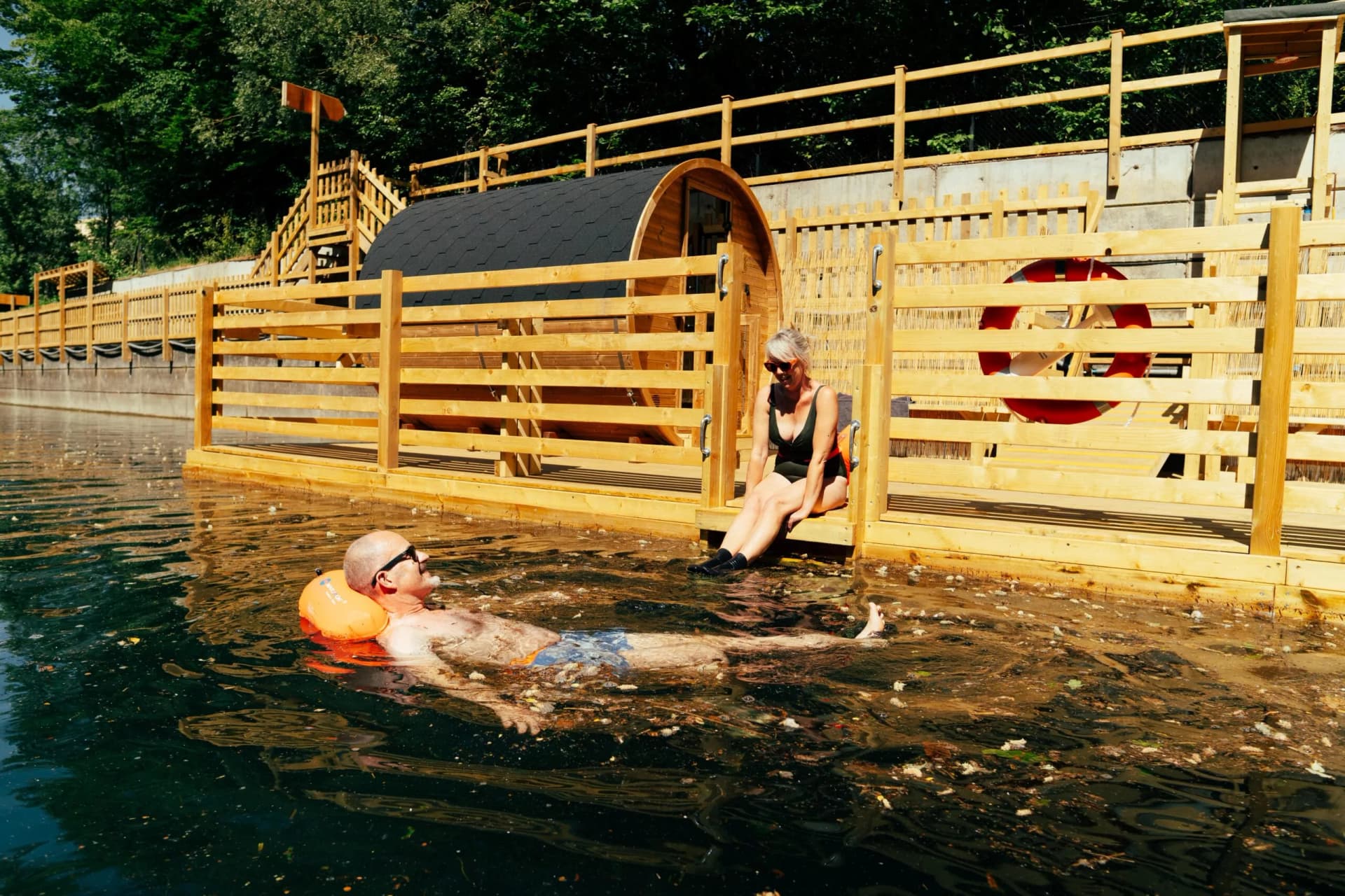 Hangloose launches adults-only open-water swims at Bluewater quarry lake
