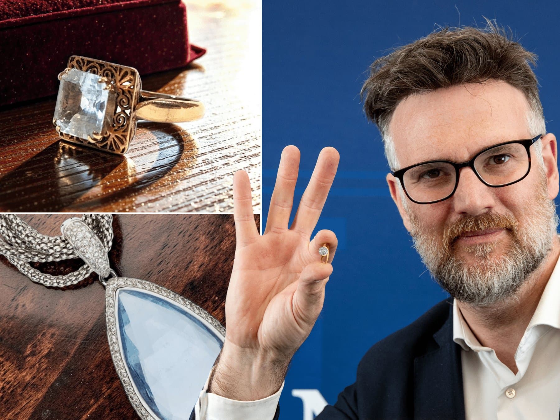 Antique Aquamarine and Diamond Jewelry Trends Make Perfect March, April Birthstone Gifts