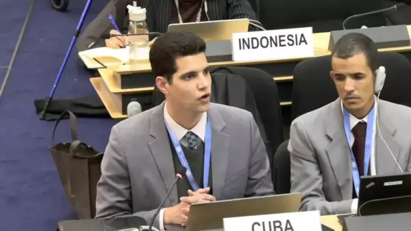 Cuban activist denounces repression at UN forum, delegate booed for interruption