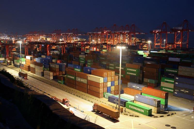 China exports jump 27% as trade surplus widens in June
