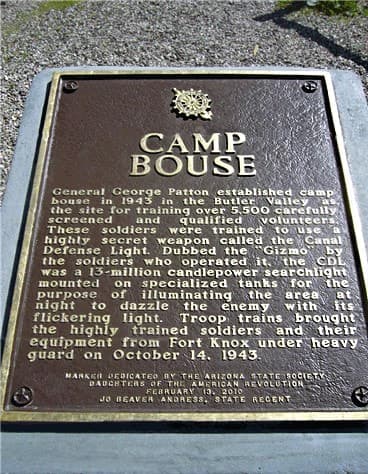 Camp Bouse marker recalls Patton’s top-secret desert tank training site