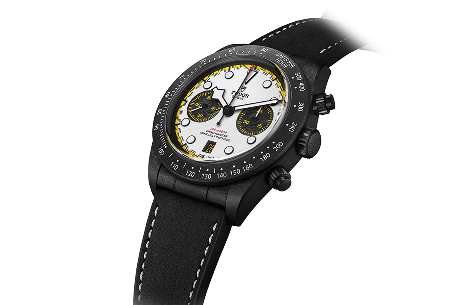 Tudor debuts Carbon 26 chronograph with Racing Bulls-inspired livery for Miami Grand Prix