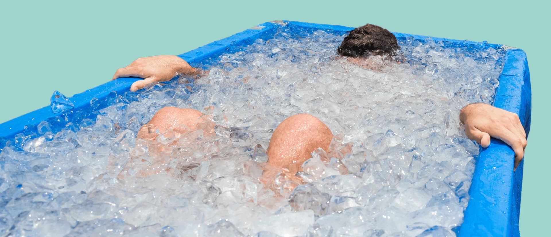 Andrew Huberman explains face-first cold plunge technique on Joe Rogan Podcast