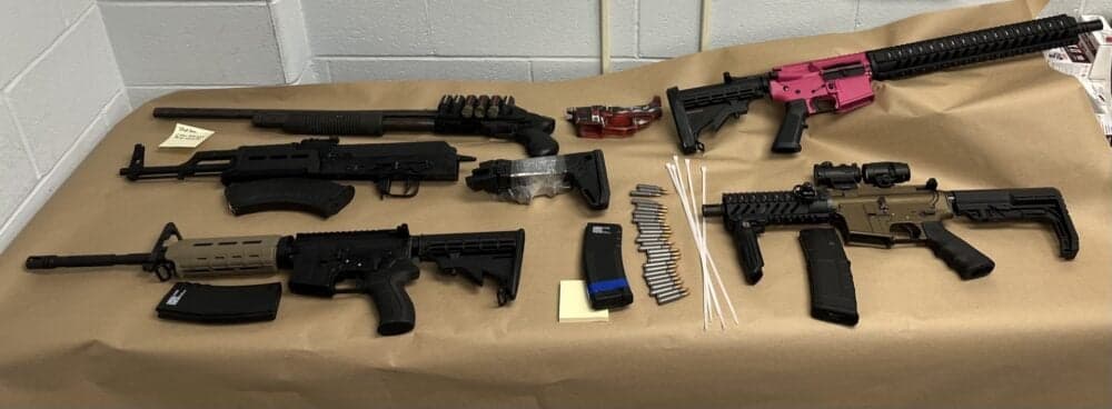 Probation check uncovers arsenal, gun-making parts in Huntington Station home