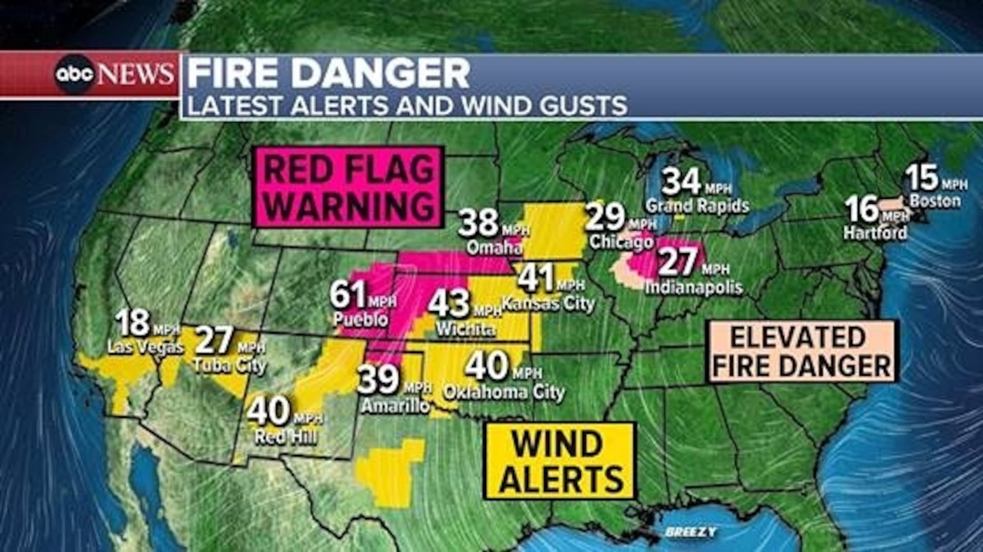 Oklahoma Wildfires Spread Fast Amid Dry Conditions, Strong Winds