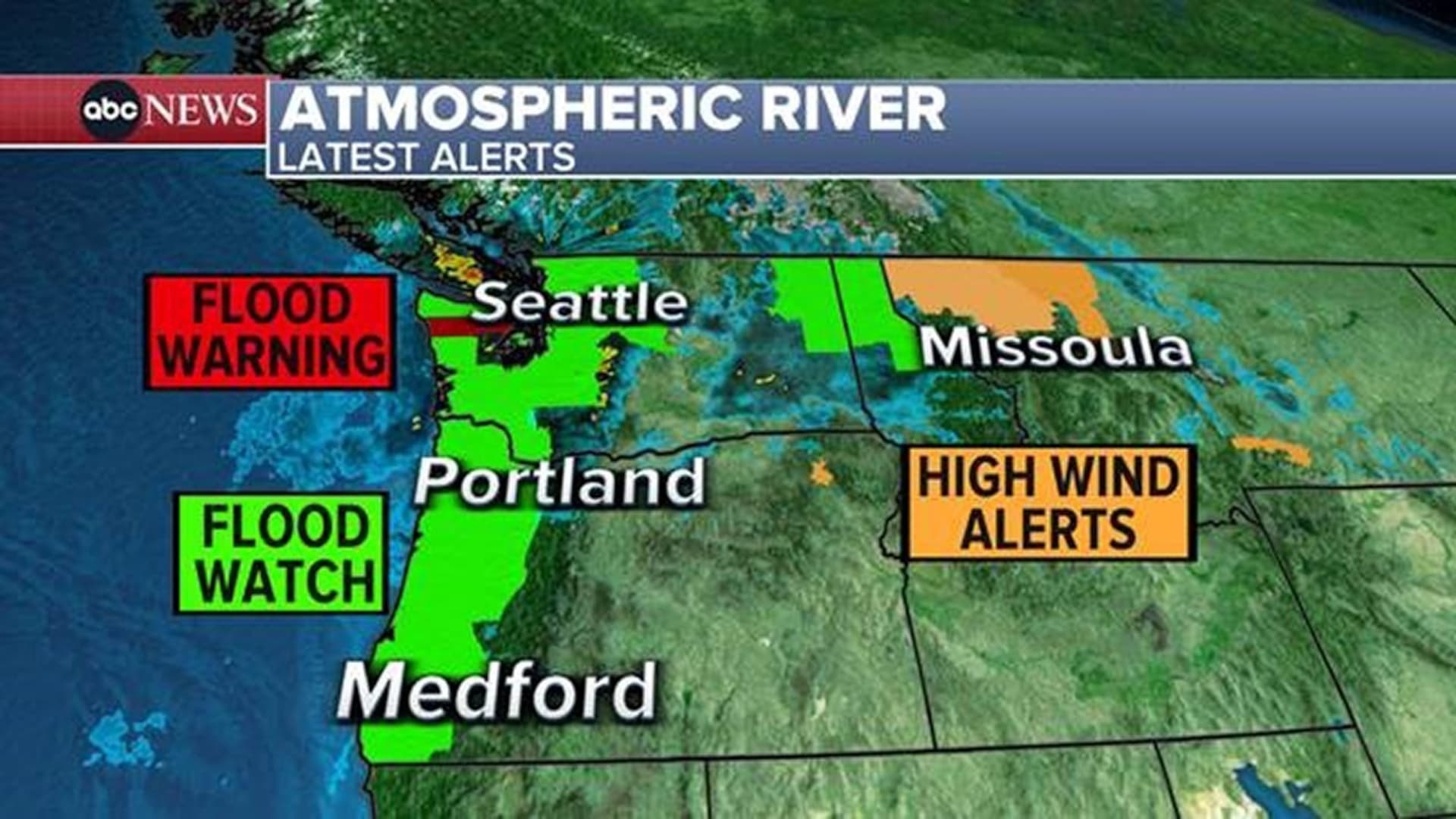 Record Flooding Threatens Washington State as Rivers Approach Crests