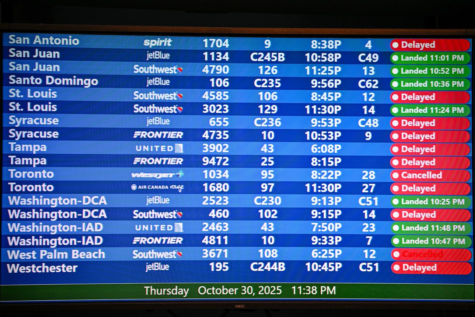 Middle East strikes ground airlines, strand thousands of passengers