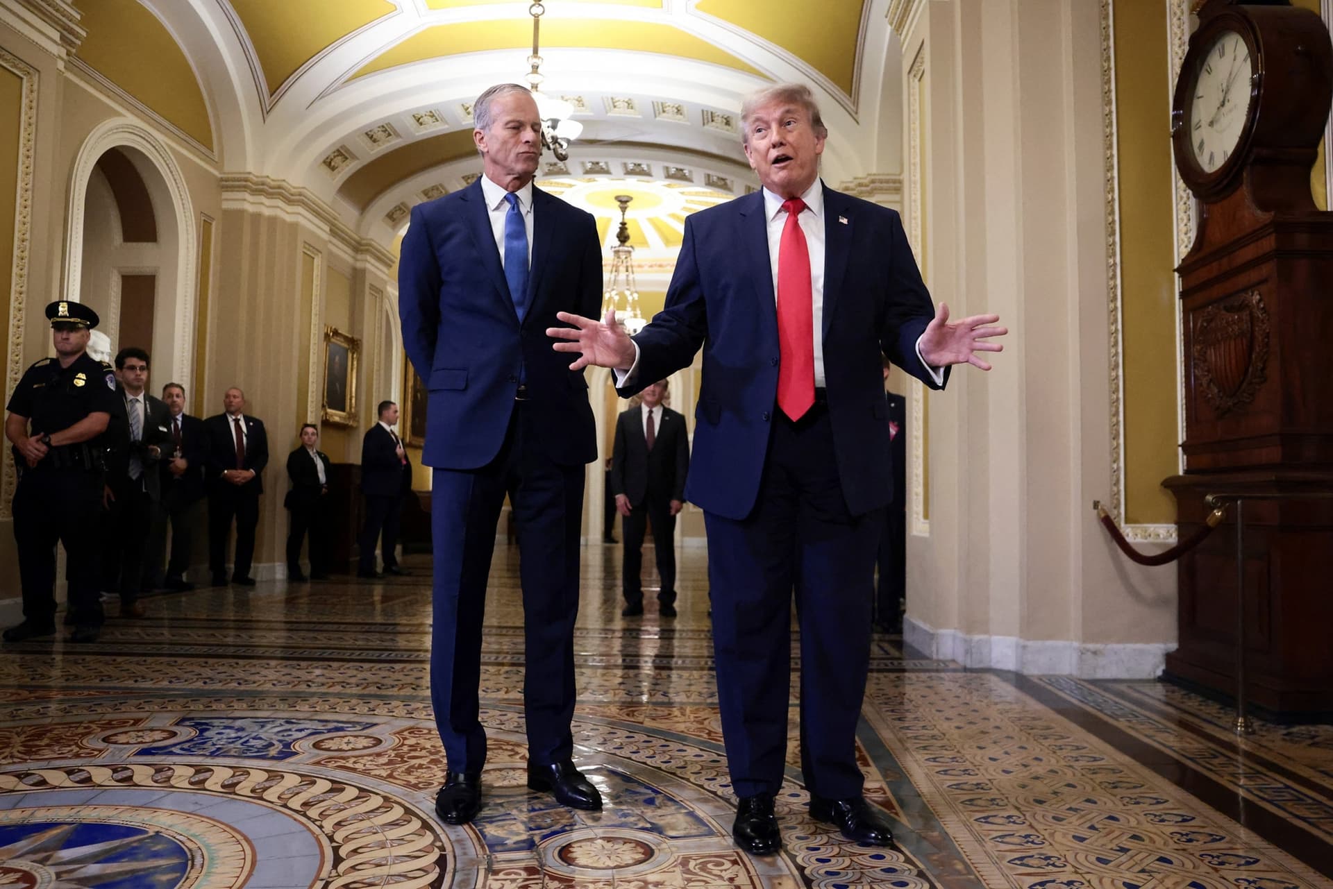Trump cancels housing bill signing, demands elections measure first