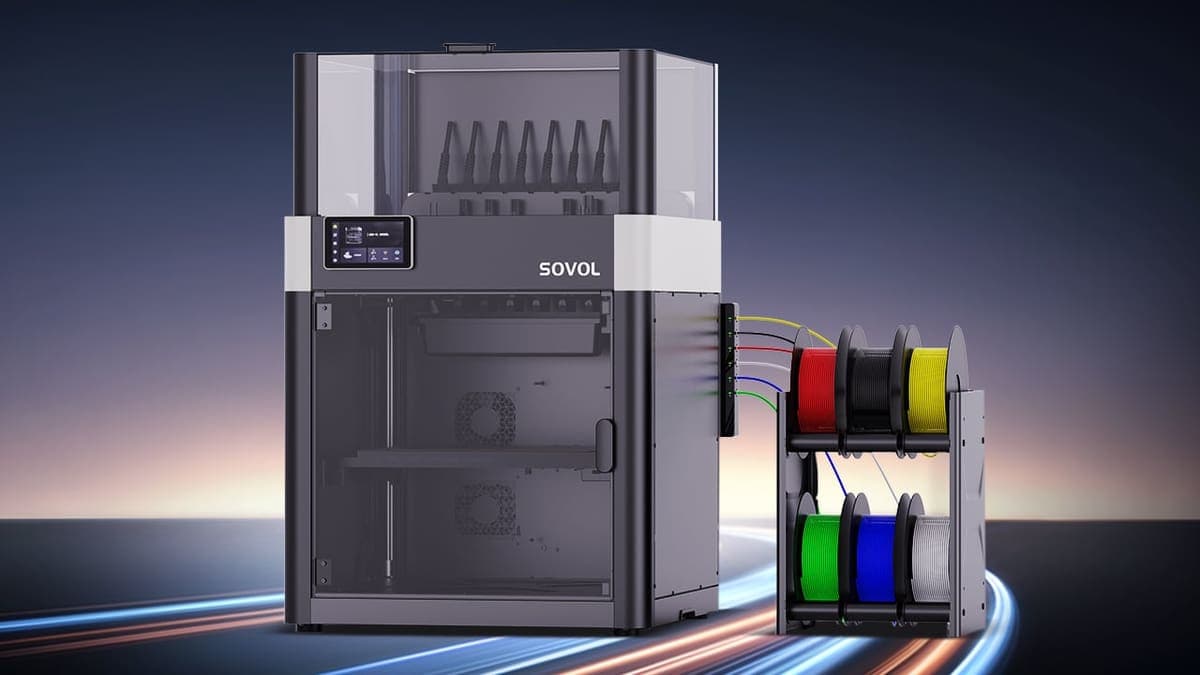 Sovol’s M1D targets multicolor printing with seven-color toolchanging
