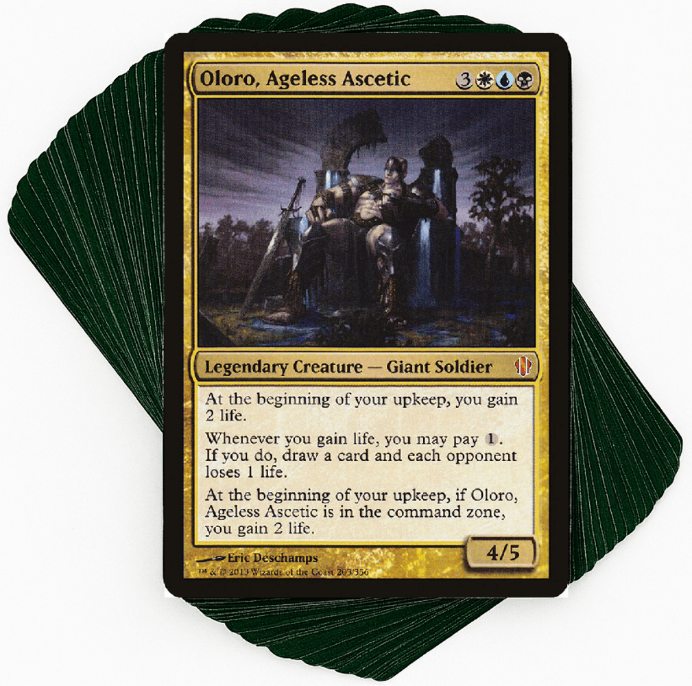 Hidden gems for Oloro, Ageless Ascetic’s lifegain engine