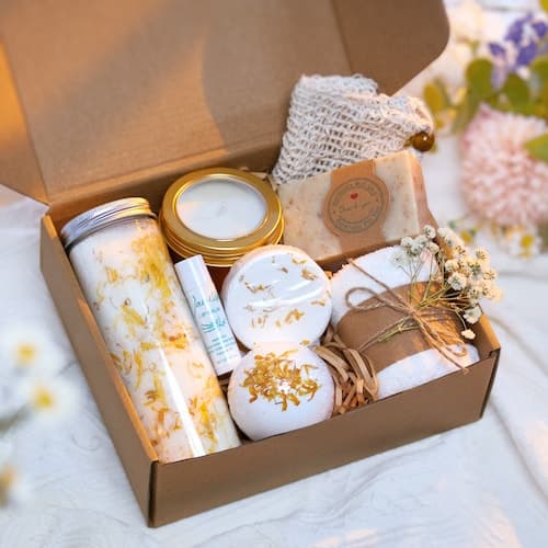 Bath bombs anchor spa gift baskets in 2026 self-care shopping