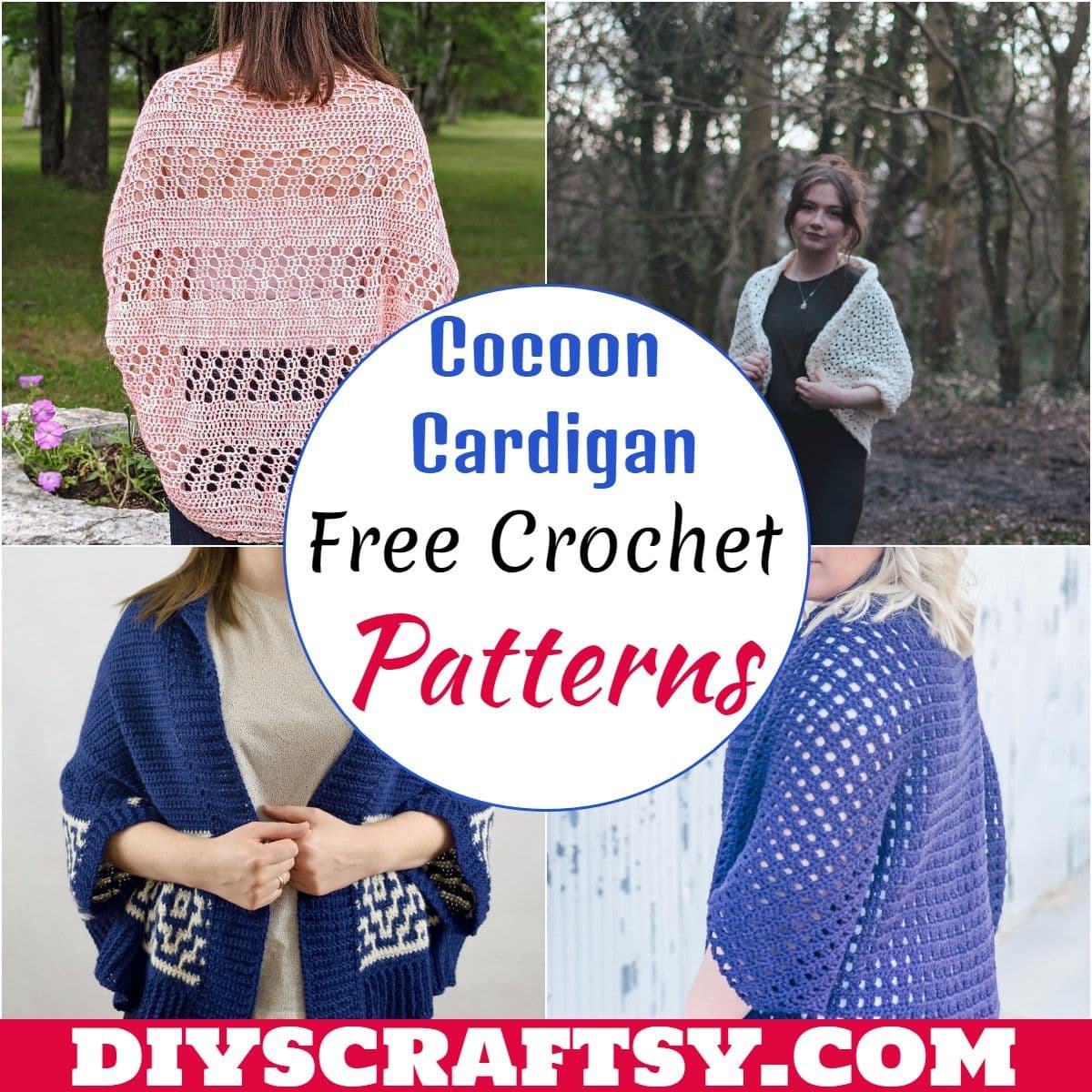 DIYsCraftsy releases free Cozy Crochet Cardigan pattern for easy layering