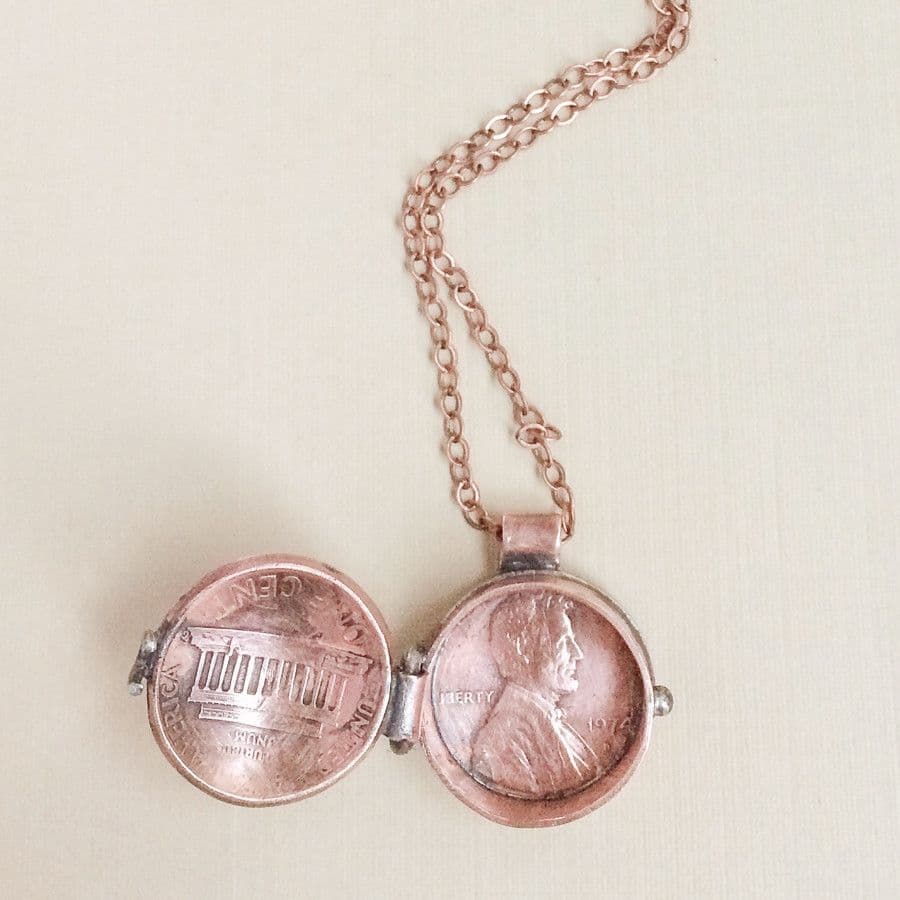 The Ben Shoppe's Penny Vault Locket Turns a Coin Into a Keepsake