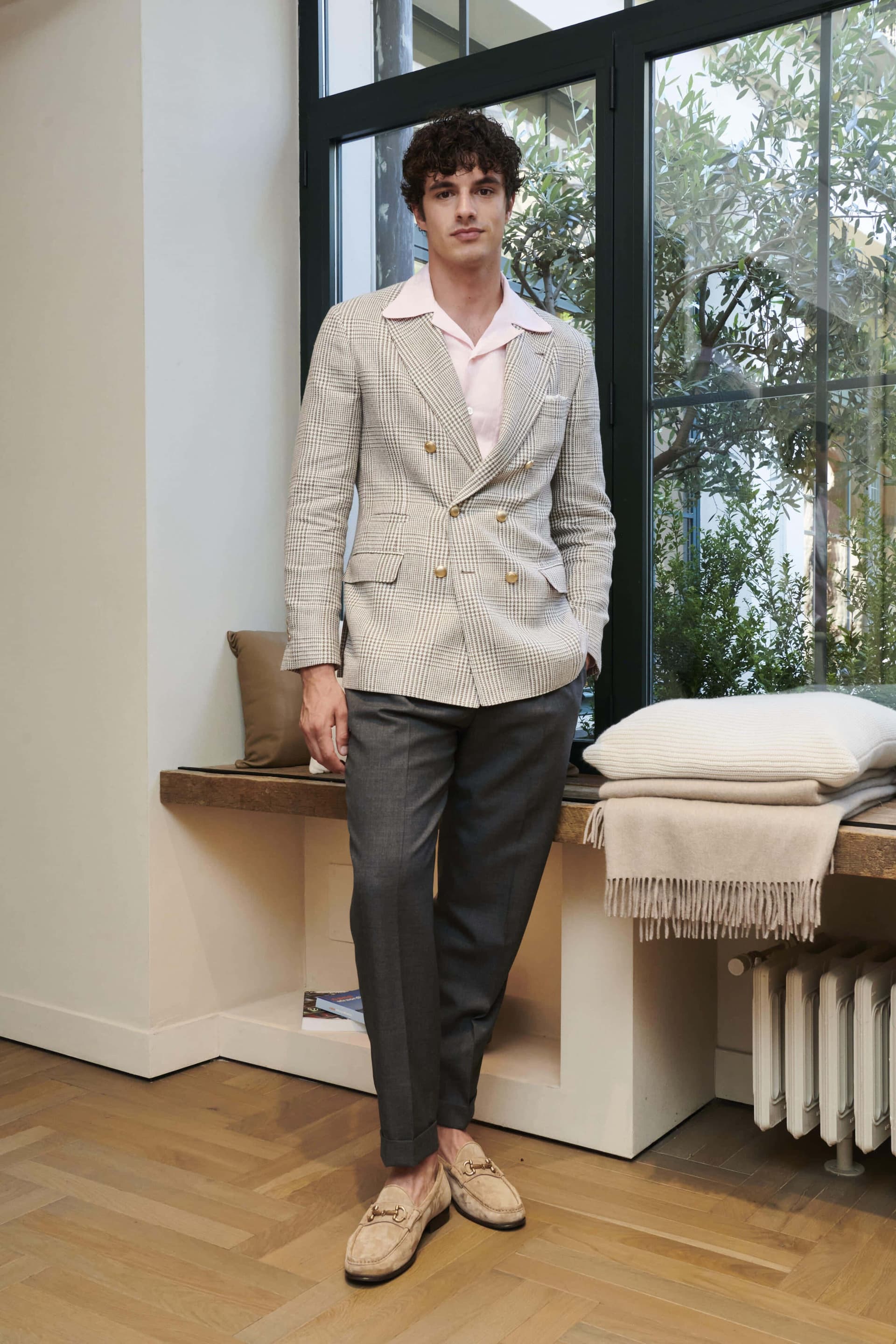 Brunello Cucinelli champions individuality with relaxed luxury menswear