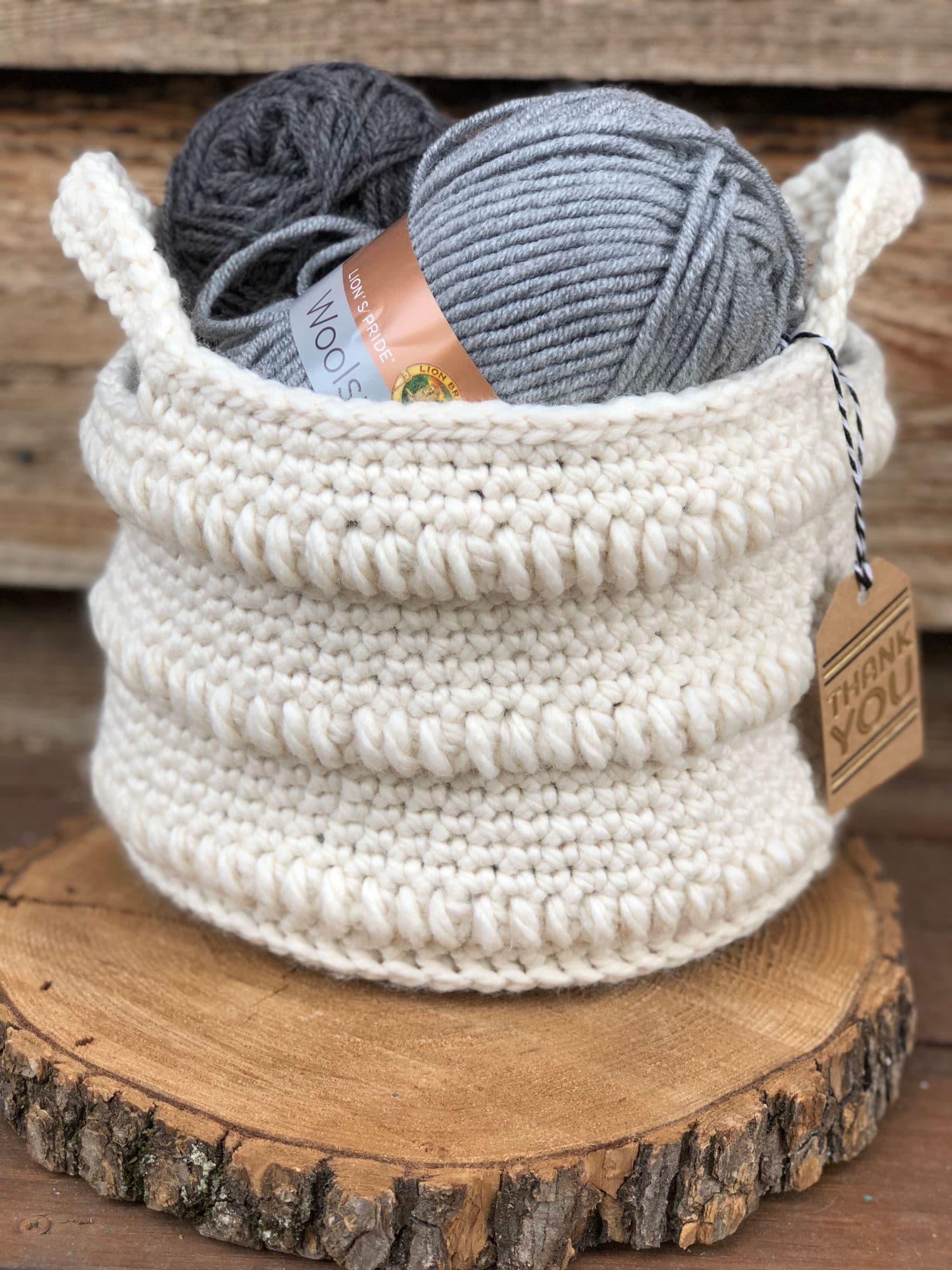 Free Scrap-Yarn Basket Pattern Creates Sturdy, Stylish Crochet Storage