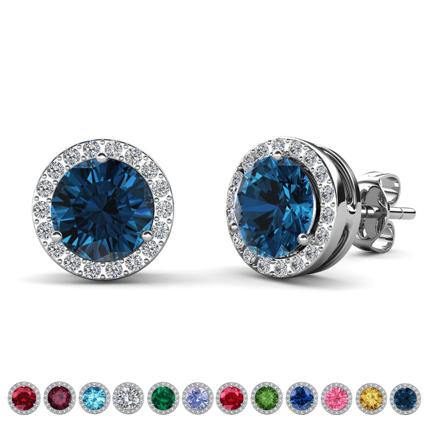 Walmart’s birthstone earrings make a personalized gift with everyday sparkle