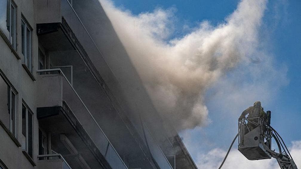 Deadly fire tears through Antwerp tower, killing several and injuring many