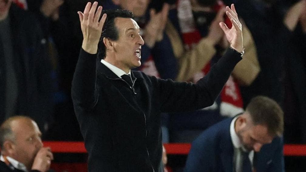 Emery blasts VAR over missed red in Villa's semi-final defeat