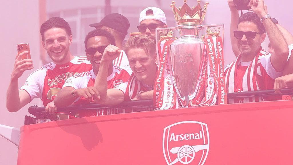 Arsenal celebrate first Premier League title in 22 years with parade