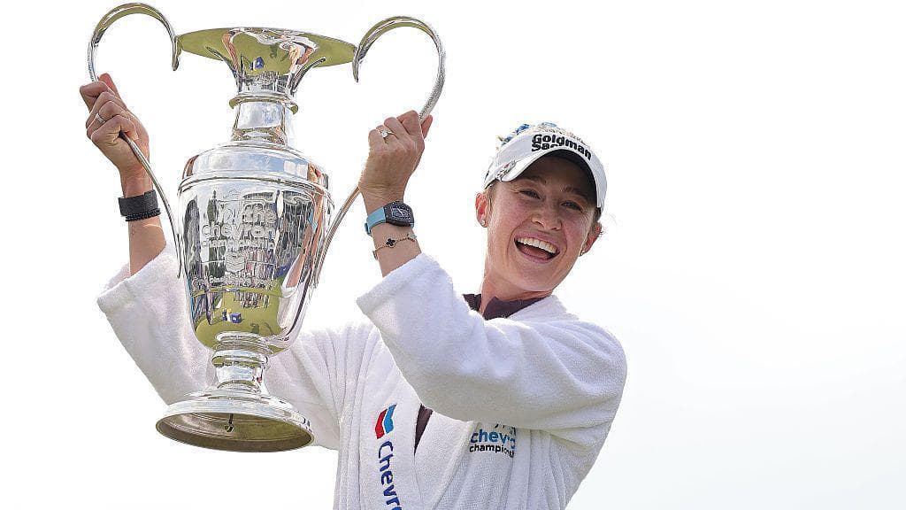 Nelly Korda wins Chevron Championship, reclaims No. 1 world ranking