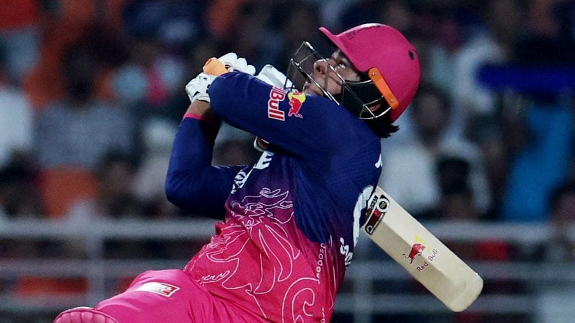 Vaibhav Sooryavanshi smashes 97 off 29 balls in IPL eliminator