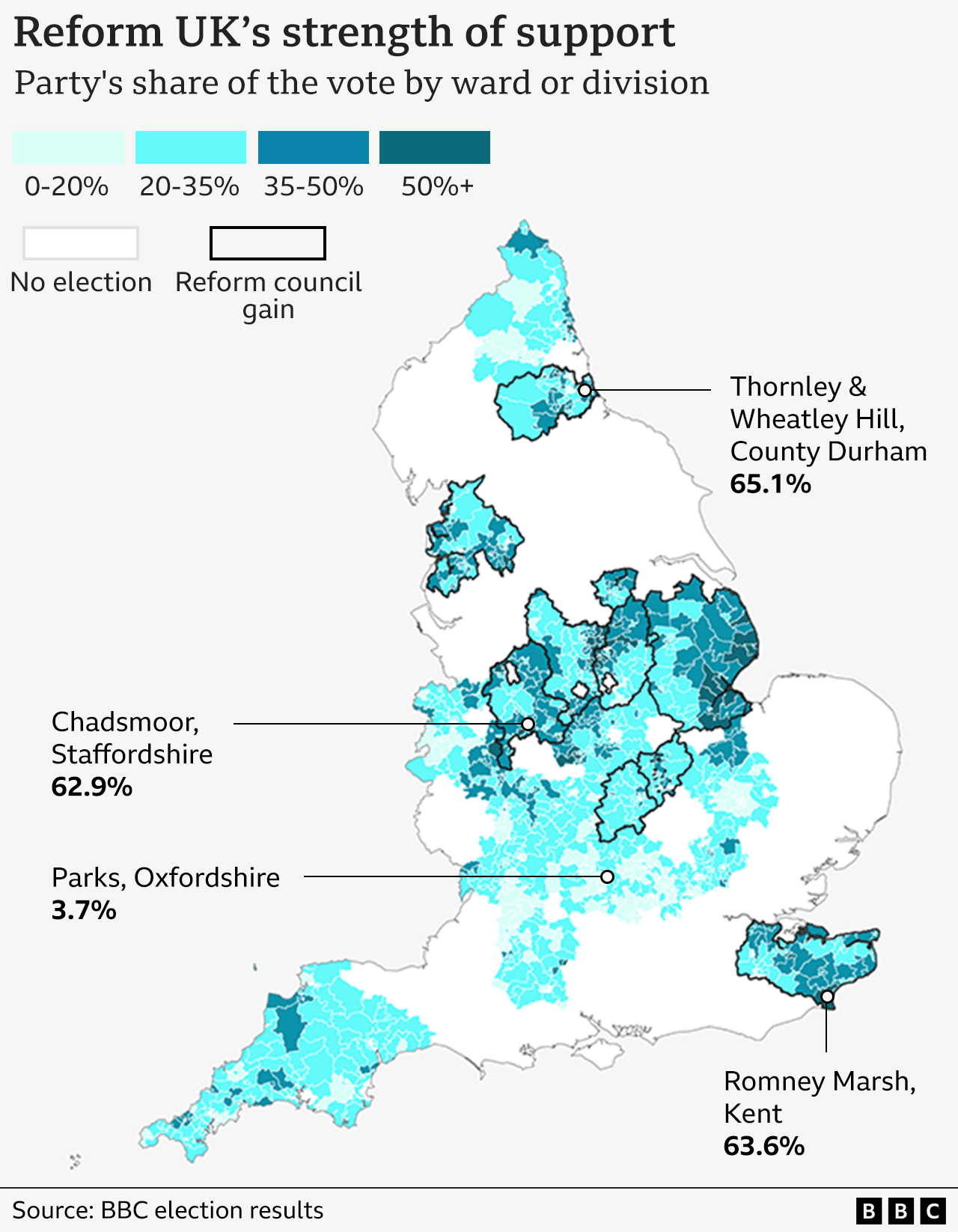 Reform UK Surges as Labour Faces Heavy Losses in Local Elections