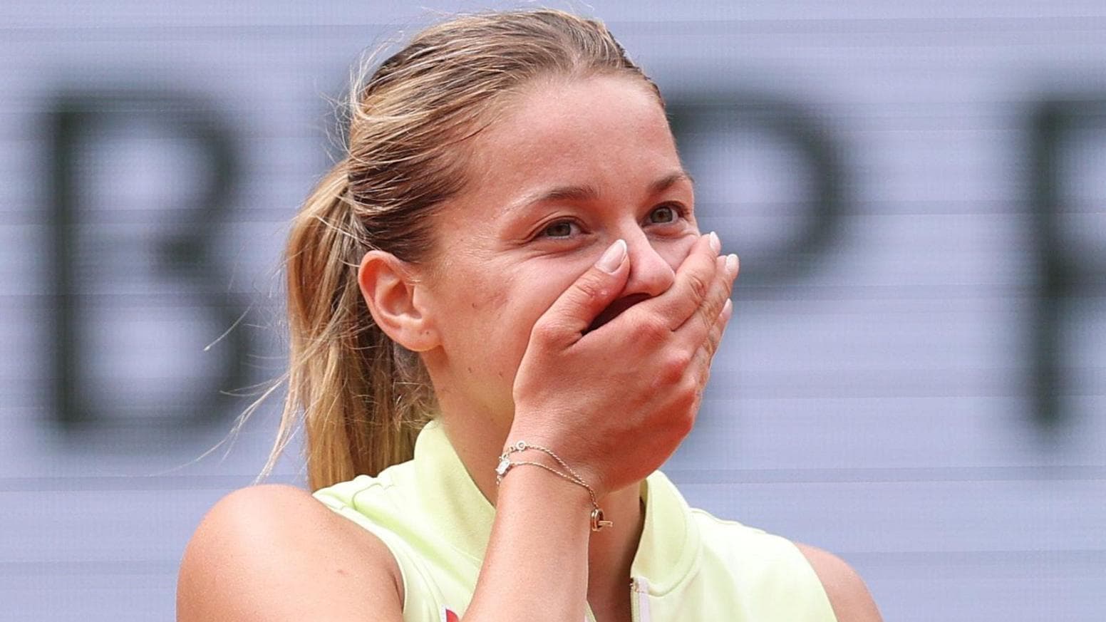 Qualifier Maja Chwalinska reaches first Grand Slam semi-final at French Open