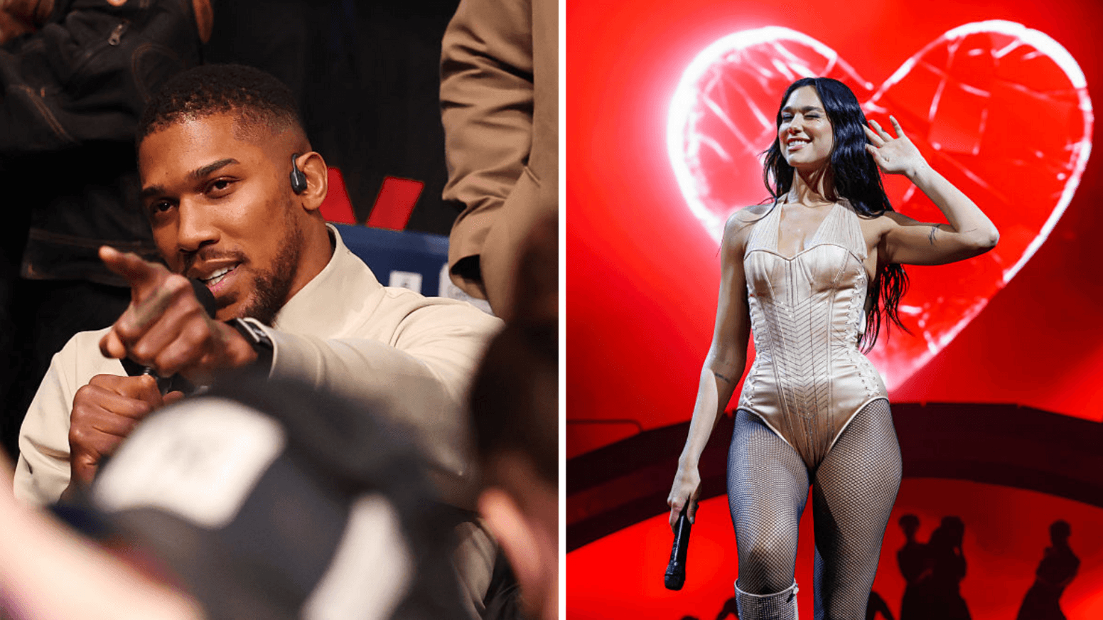 Dua Lipa declines performance offer for Joshua Fury heavyweight bout