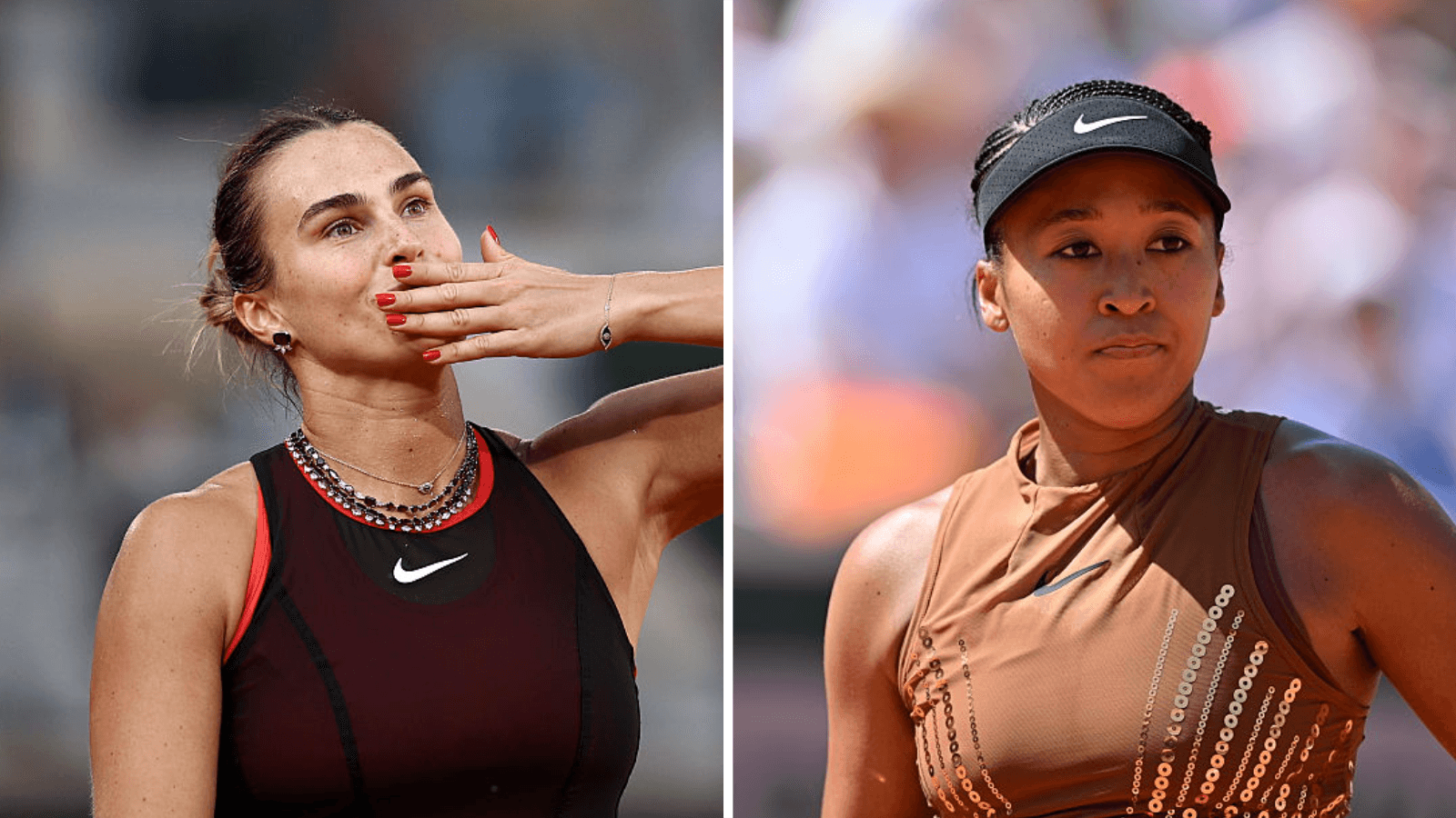 Sabalenka-Osaka ends French Open's long men's night-session streak