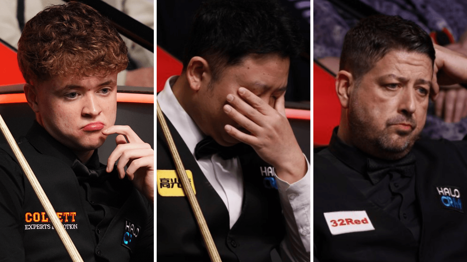 At the Crucible, snooker players battle pressure and relentless pressure