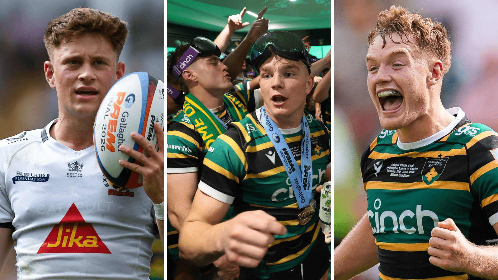 Northampton beat Exeter to win third English title in Twickenham final