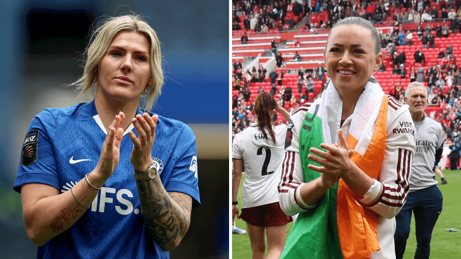 Arsenal and Chelsea face summer rebuilds after Mead, Kerr exits