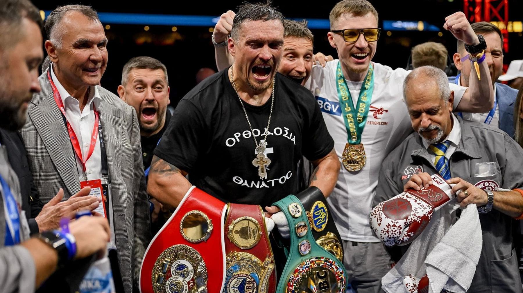 Usyk hints at acting move as boxing future nears end