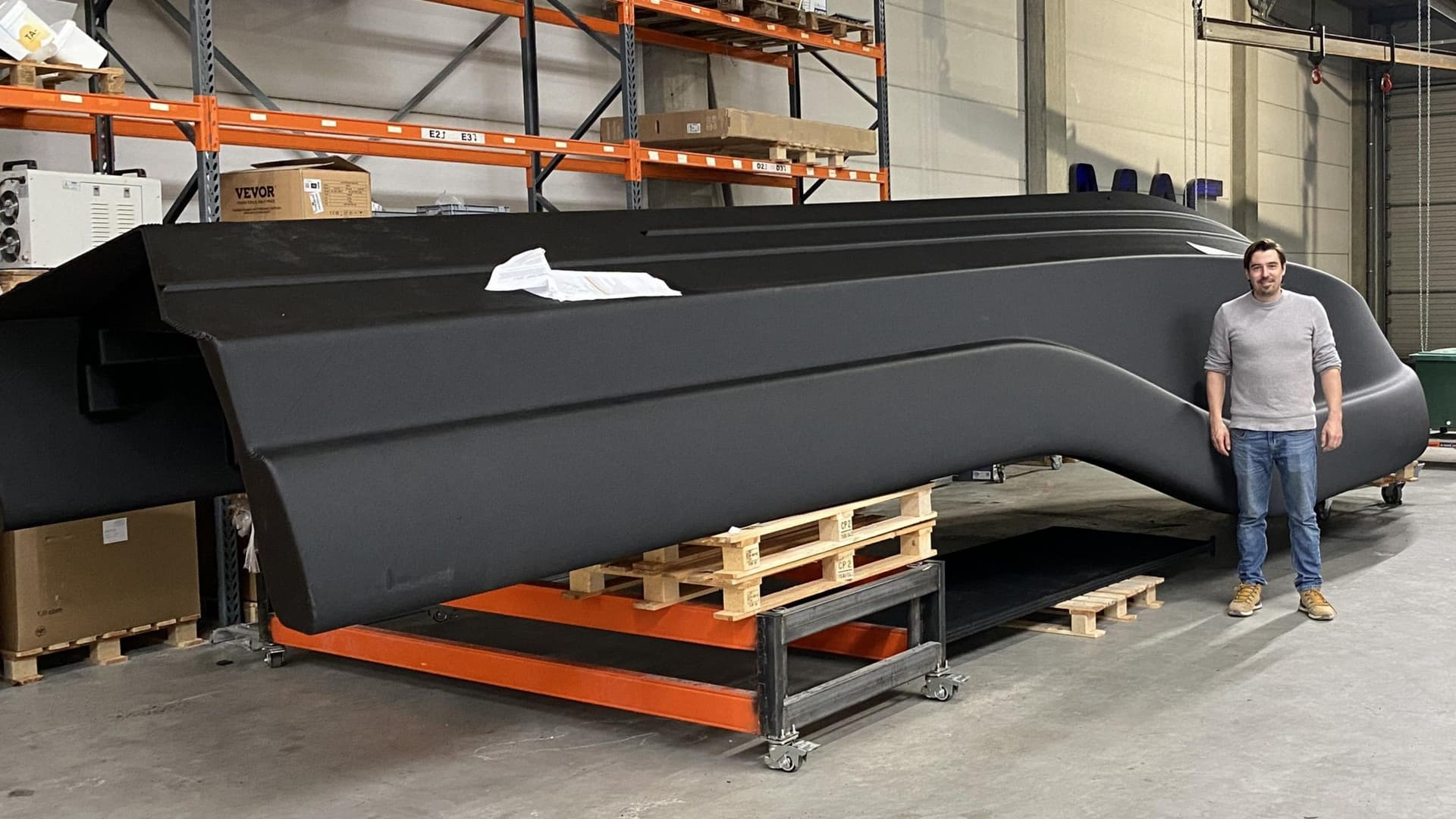 CEAD's Faber Navalis automates one-piece 3D printing of 12m hulls